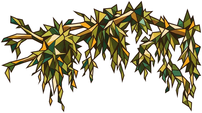 Stained-glass illustration for Genesis 23, inspired by a photograph by Christian Nartatez